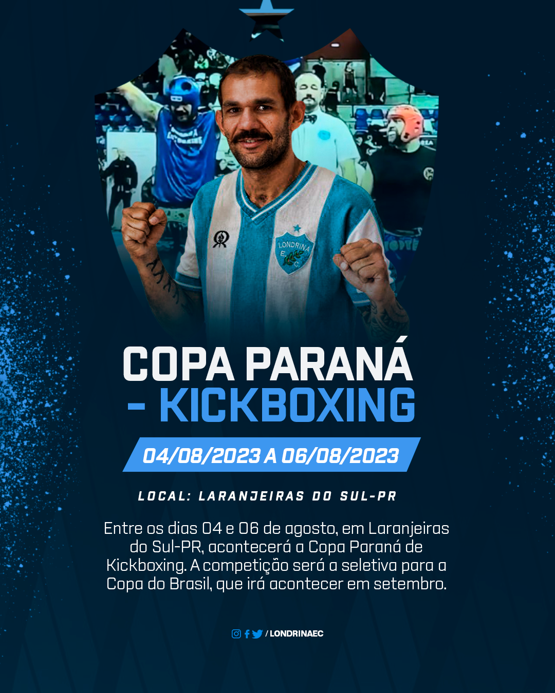 Guilherme Belarmino disputará a Copa Paraná de Kickboxing